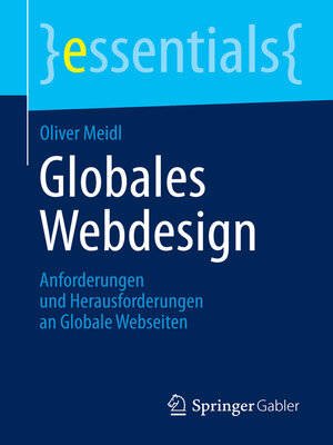 cover image of Globales Webdesign